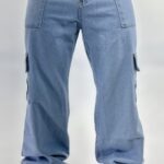 Calça Cargo Jeans