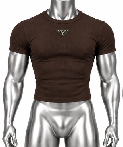 Blusa Cropped Prada