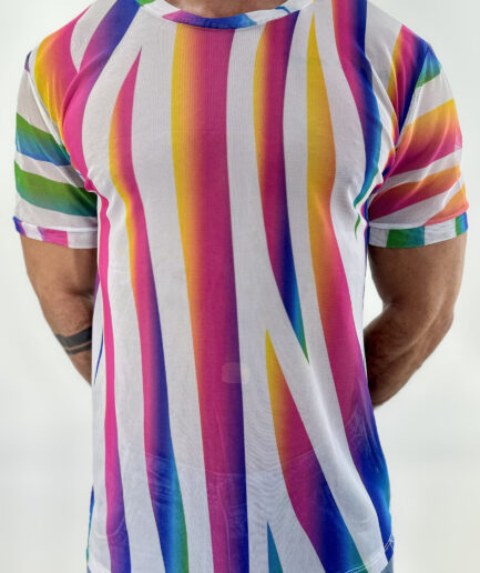 Blusa Tule Estampada