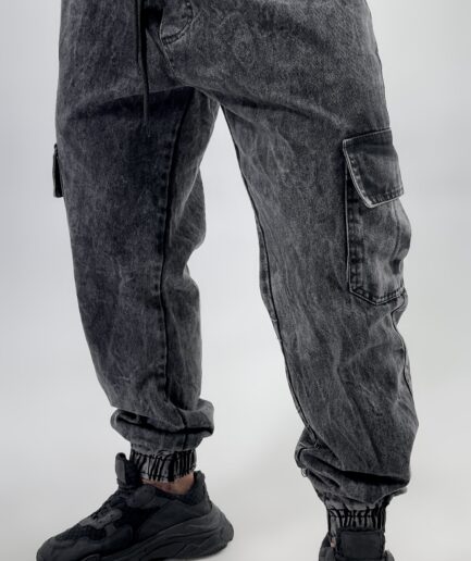 Calça Cargo Estonada Jogger