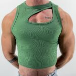 Regata Cropped Canelada Gota