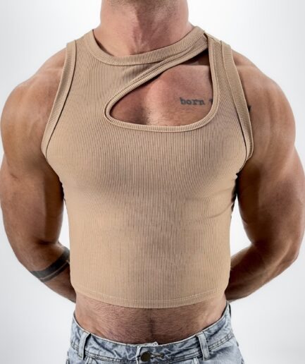 Regata Cropped Canelada Gota