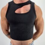 Regata Cropped Canelada Gota