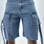 Bermuda Cargo Jeans Bolsos