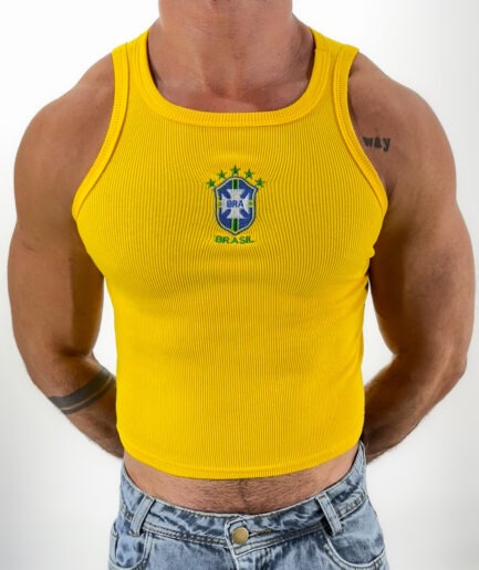 Regata Cropped Brasil