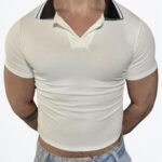 Blusa Cropped Polo