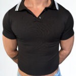Blusa Cropped Polo