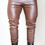 Calça Couro Legging
