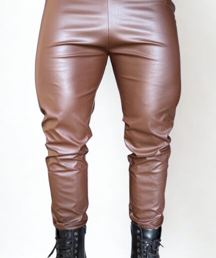 Calça Couro Legging